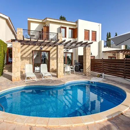 2 Bedroom Kornos With Private Pool And Golf Views, Aphrodite Hills Villa *