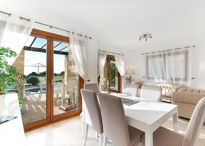 2 Bedroom Kornos With Private Pool And Golf Views, Aphrodite Hills *