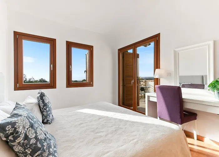 2 Bedroom Kornos With Private Pool And Golf Views, Aphrodite Hills *